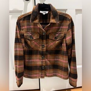 BB Dakota Steve Madden Plaid Shacket